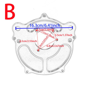 Clarity Air Filter Red Cleaner Chrome Fit For Touring 2000-2007 Softail 2000-2015 Dyna | HCmotorku