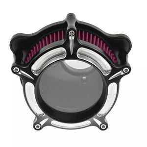 Air Filter Red Air Cleaner See Through Fit For M8 Touring 2017-2023 Softail | HCmotorku