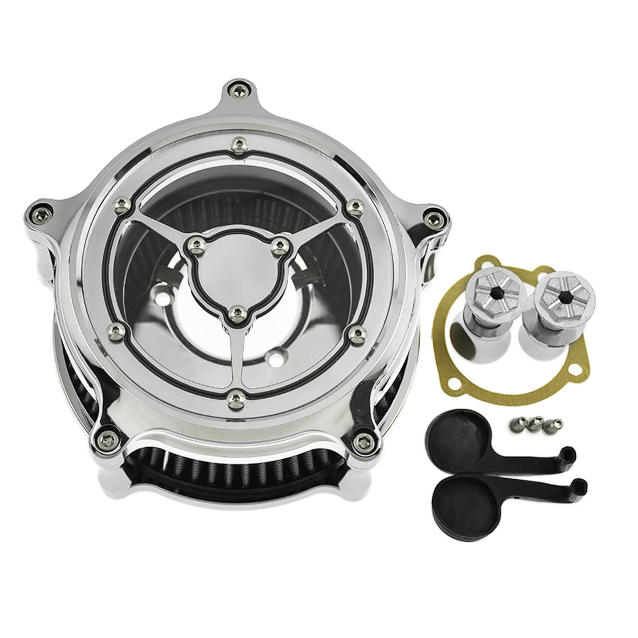 CNC Air Filter Intake System Kit for Harley Sportster XL 2004-2022 | HCmotorku
