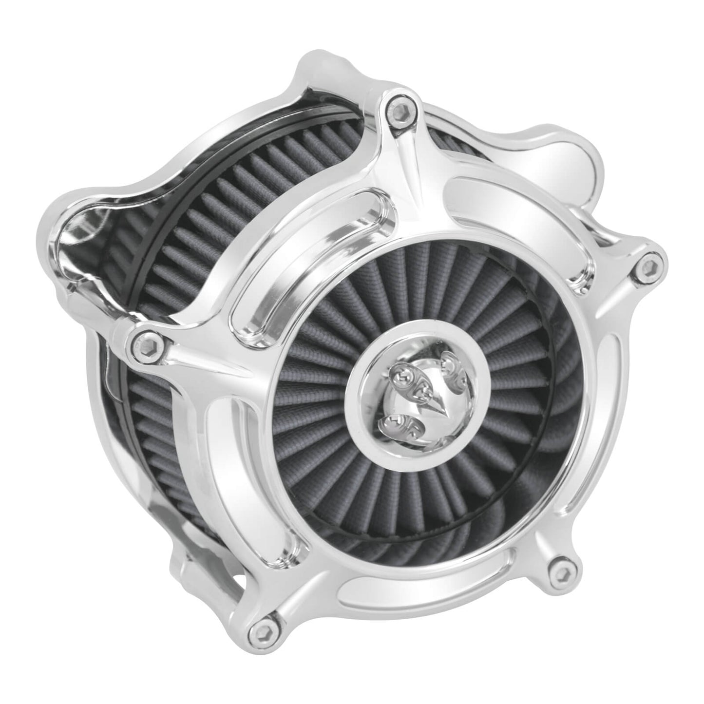 Air Cleaner Filter Gray Intake Chrome For Harley Touring Street Road Glide 2017-2023 | HCmotorku