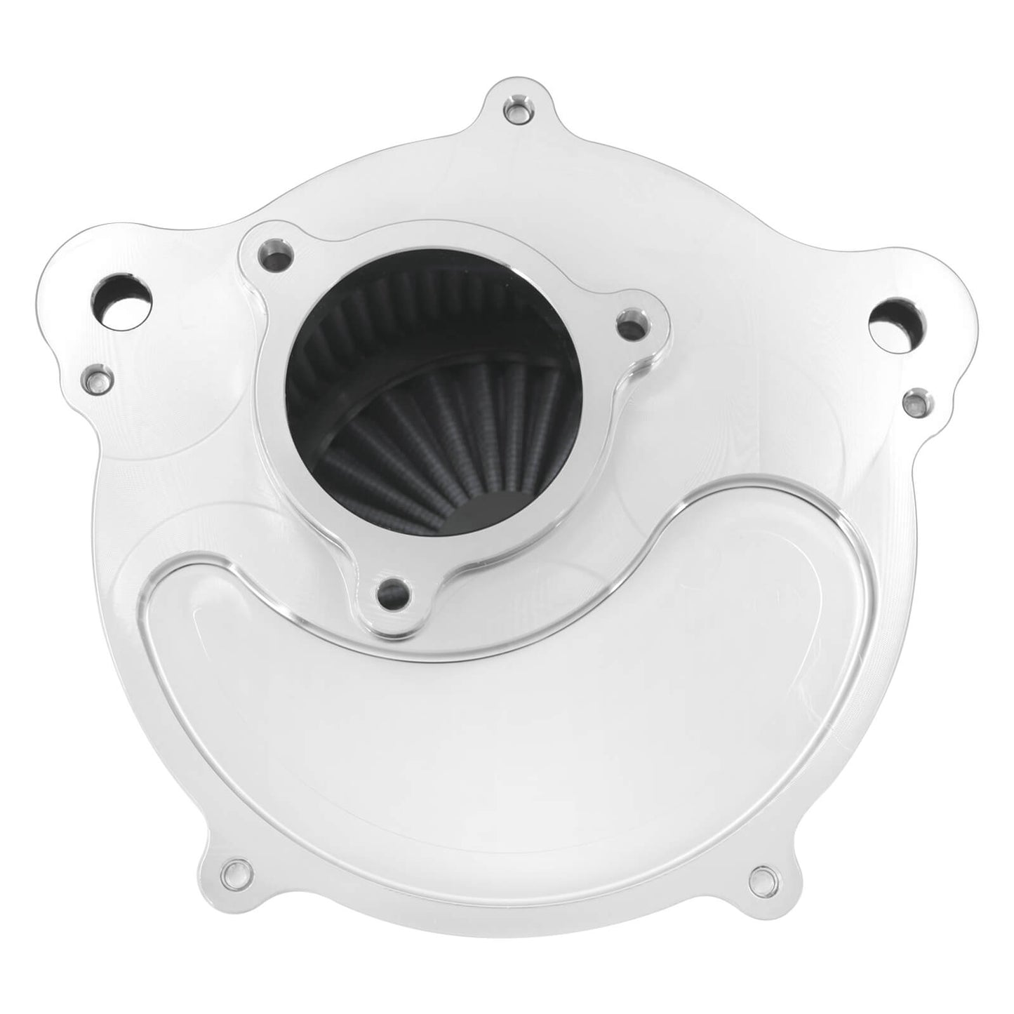 Air Cleaner Filter Gray Intake Chrome For Harley Touring Street Road Glide 2017-2023 | HCmotorku