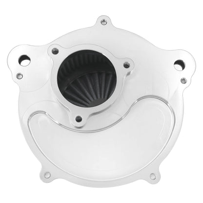 Air Cleaner Filter Gray Intake Chrome For Harley Touring Street Road Glide 2017-2023 | HCmotorku