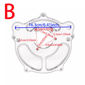 Air Cleaner Intake Filter Chrome Fit For Harley Dyna FXR 2000-2017 Softail 2000-2015 | HCmotorku