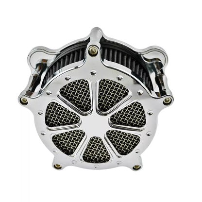 Air Cleaner Intake Filter Chrome Fit For Harley Dyna FXR 2000-2017 Softail 2000-2015 | HCmotorku