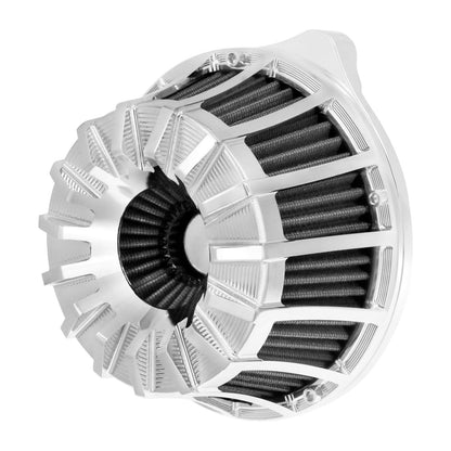 Air Cleaner Grey Filter kits Chrome Fit For Harley M8 Touring Softail 2018-2024 | HCmotorku