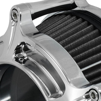 Clarity Air Cleaner Gray Intake Filter Chrome Fit For Harley Touring Trike 2008 | HCmotorku