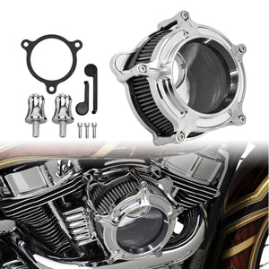 CNC Motorcycle Air Filter Intake System Kit Fit Harley Softail Touring 2017-2023 | HCmotorku