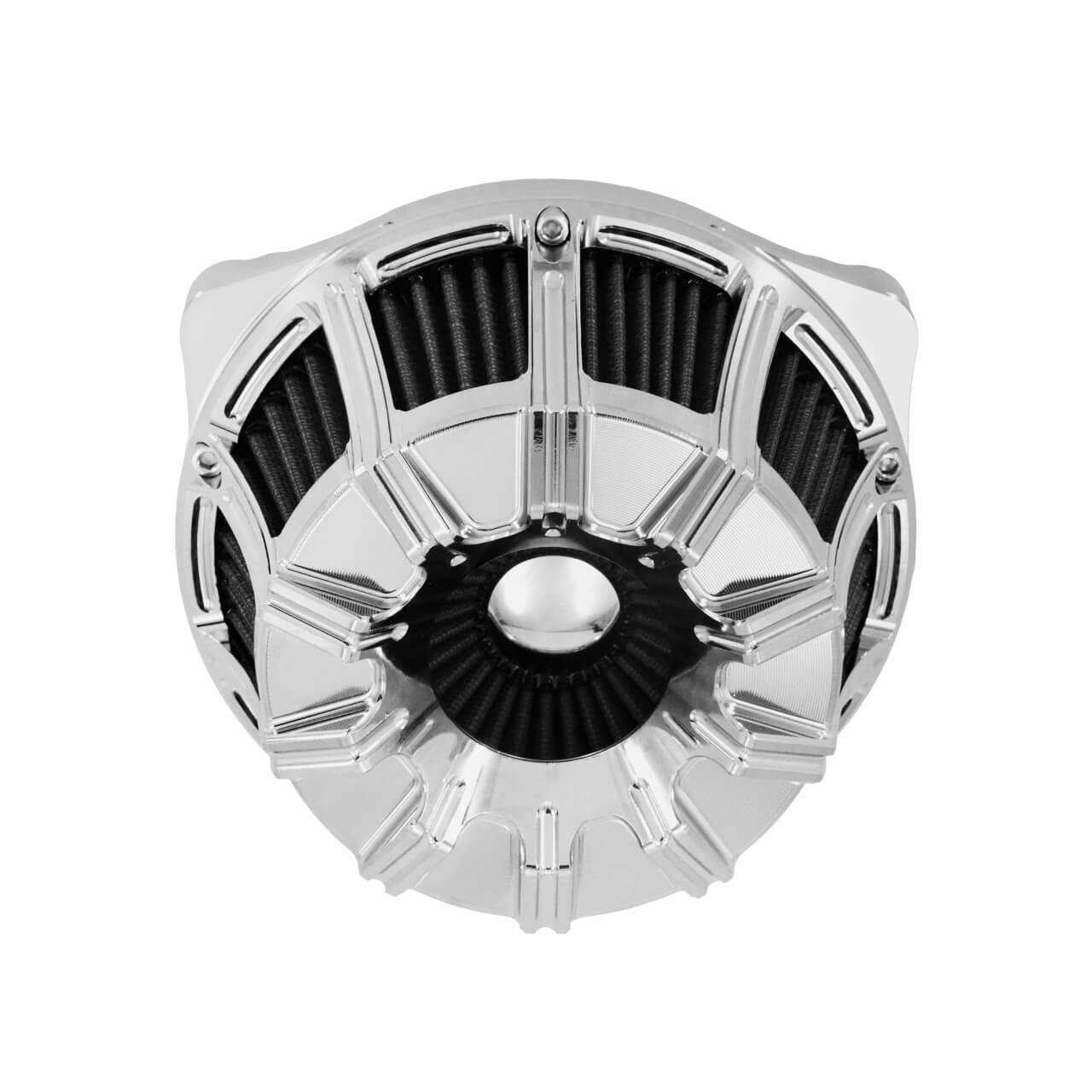 Air Cleaner Intake Filter Chrome Fits For Harley Dyna Touring Softail 2008-2017 | HCmotorku