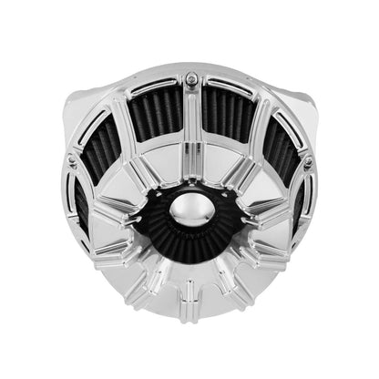 Air Cleaner Intake Filter Chrome Fits For Harley Dyna Touring Softail 2008-2017 | HCmotorku