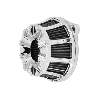 Air Cleaner Intake Filter Chrome Fits For Harley Dyna Touring Softail 2008-2017 | HCmotorku