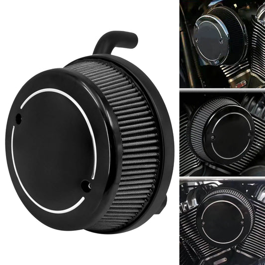 Round Intake CNC Air Filter Cleaner Fit For Indian Chief Chieftain 2014-2023 | HCmotorku