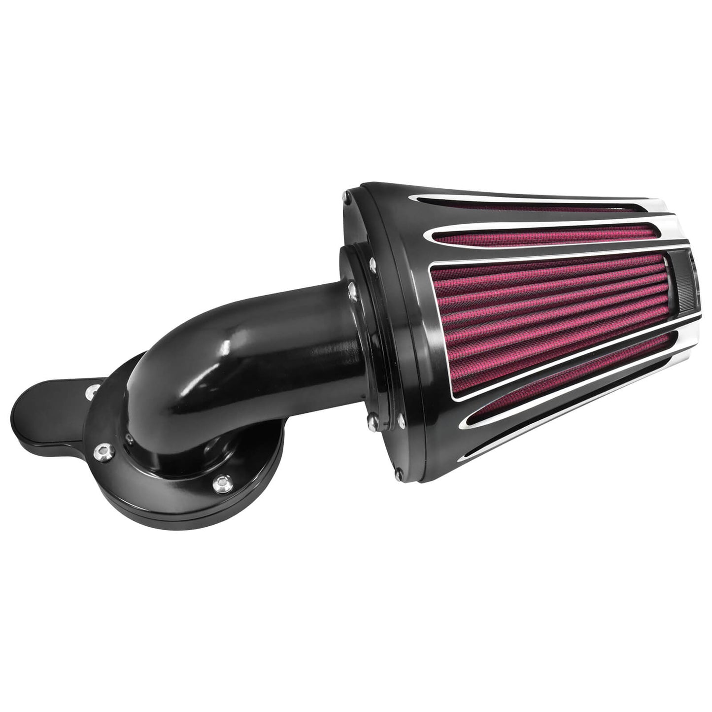 CNC Mushroom Air Filter Cleaner Red Intake Black Fit For Harley Sportster 2004-2022 | HCmotorku