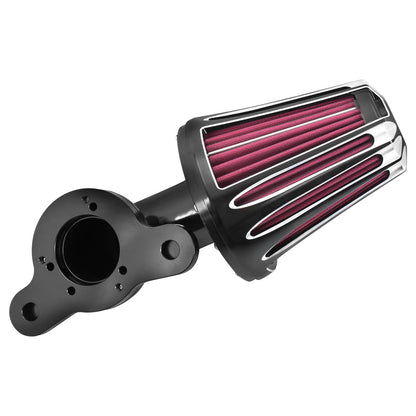 CNC Mushroom Air Filter Cleaner Red Intake Black Fit For Harley Sportster 2004-2022 | HCmotorku