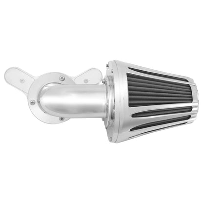 Air Filter Cleaner Grey Element Chrome Fit For Harley Softail Breakout CVO 2016 2017 | HCmotorku
