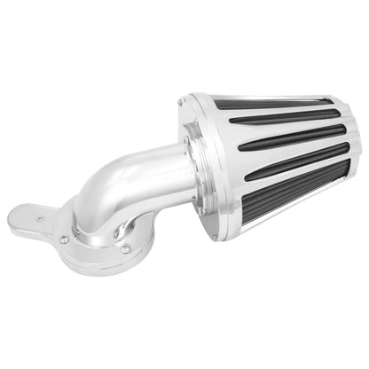 Air Filter Cleaner Grey Element Chrome Fit For Harley Softail Breakout CVO 2016 2017 | HCmotorku