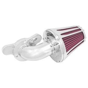 CNC Cut Air Cleaners Red Intake Chrome Fit For Harley Sportster XL 883 2004-2022 | HCmotorku