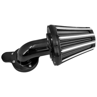 CNC Sucker Air Cleaner Grey Intake For Harley Sportster XL 883 1200 2004-2022 | HCmotorku