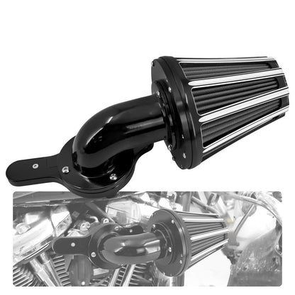Sucker Air Cleaner Intake Filter Kits Black Fit For Harley Touring 2017-2023 Softail 2018-2024 | HCmotorku