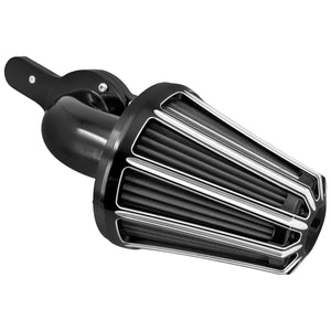 Sucker Air Cleaner Intake Filter Kits Black Fit For Harley Touring 2017-2023 Softail 2018-2024 | HCmotorku