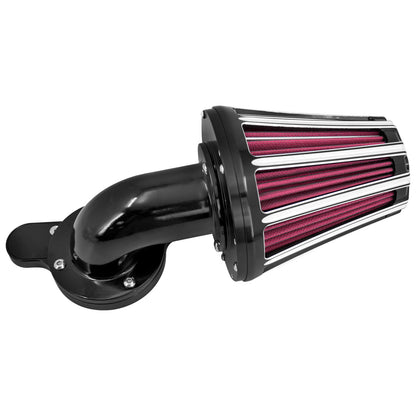 CNC Sucker Air Cleaner Kit Black Fit For Harley Sportster XL 883 1200 2004-2022 | HCmotorku