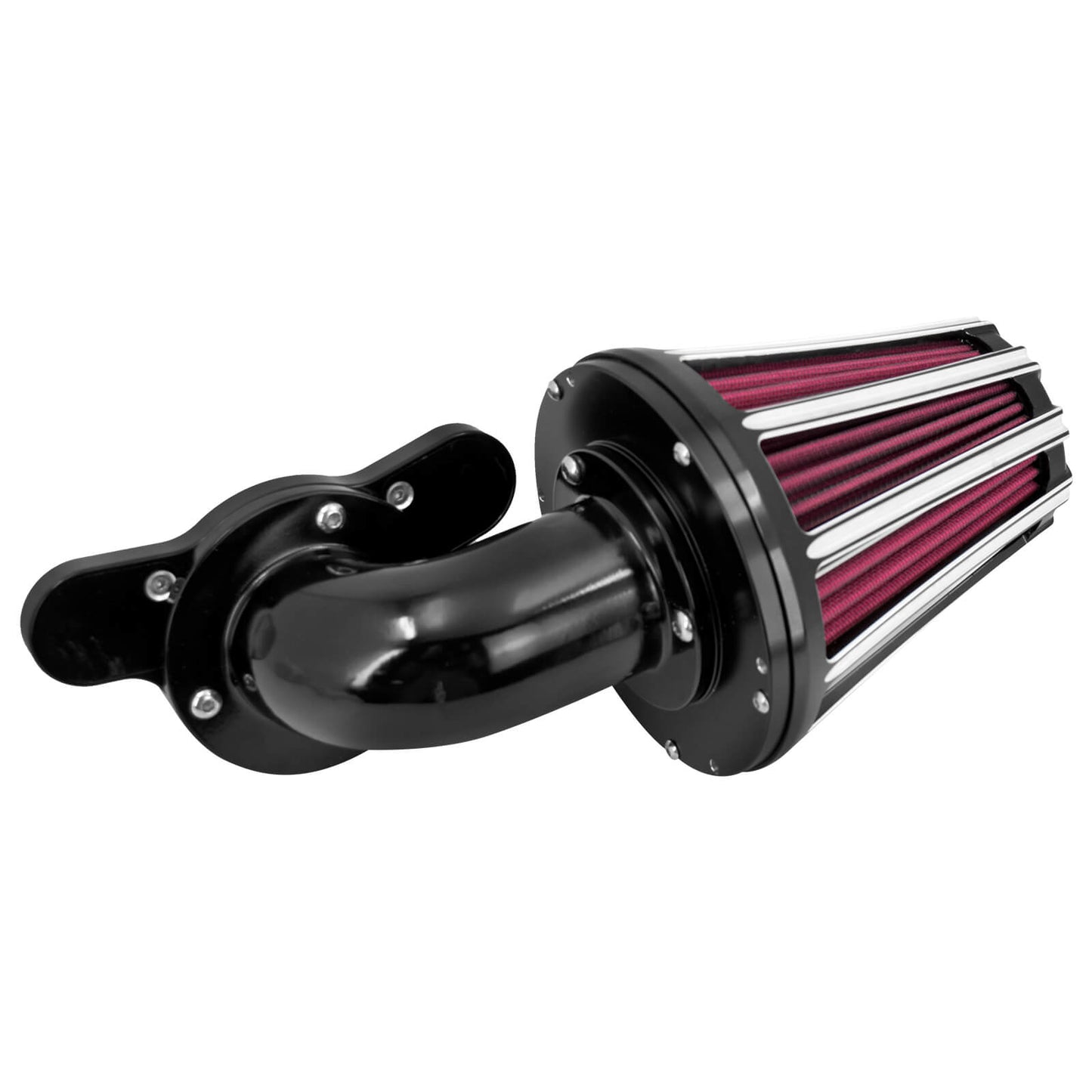 CNC Sucker Air Cleaner Kit Black Fit For Harley Sportster XL 883 1200 2004-2022 | HCmotorku