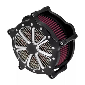 Air Cleaner Filter Red Intake Black For Harley Sportster Iron 883 1200 48 72 2004-UP | HCmotorku