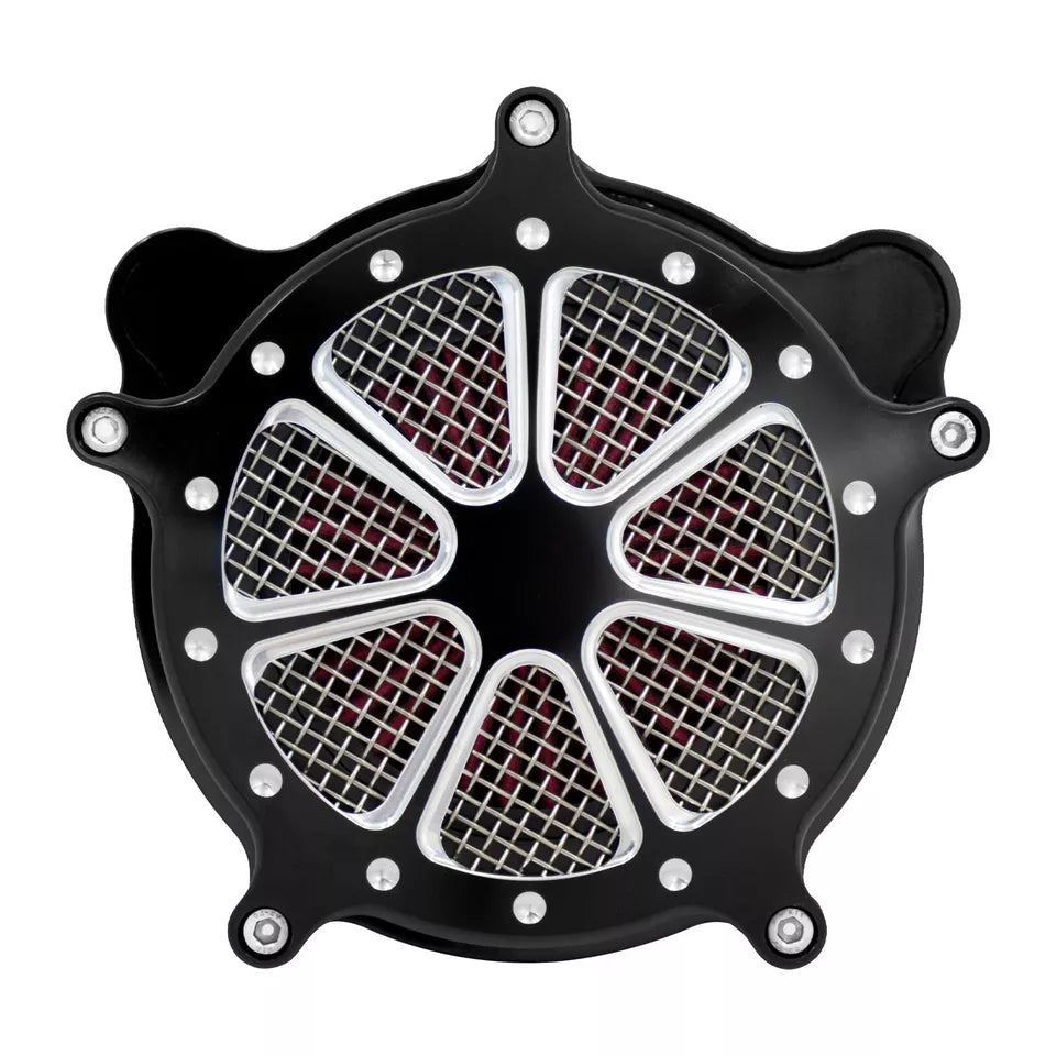 Air Cleaner Filter Red Intake Black For Harley Softail Breakout Fat Boy 2000-2015 | HCmotorku
