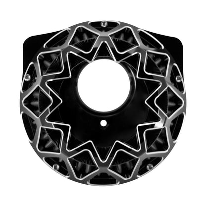 Aluminum Black Transparent Air Cleaner Filter w/ Gray Intake Element For Harley | HCmotorku