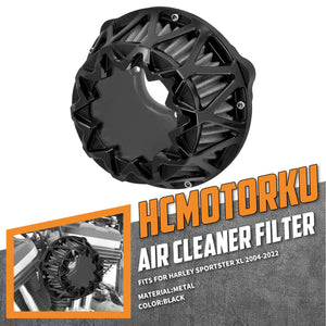 Motorcycle Air Cleaner Filter Intake Filter Fit Harley Sportster XL 2004-UP | HCmotorku