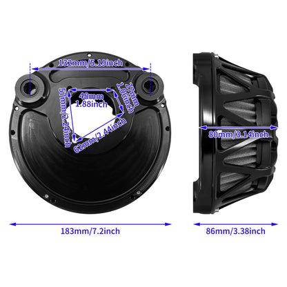 Motorcycle Air Cleaner Filter Intake Filter Fit Harley Sportster XL 2004-UP | HCmotorku