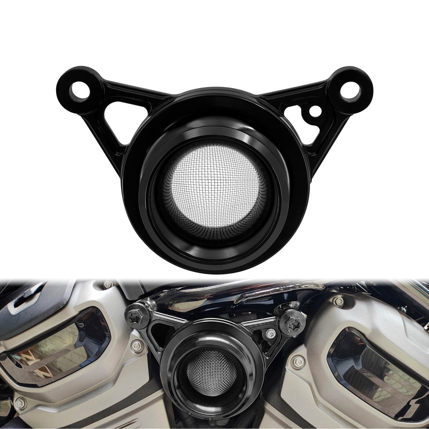 Air Filter Cleaner System Intake Black Kit For Nightster 975 RH975 2022-2023 | HCmotorku