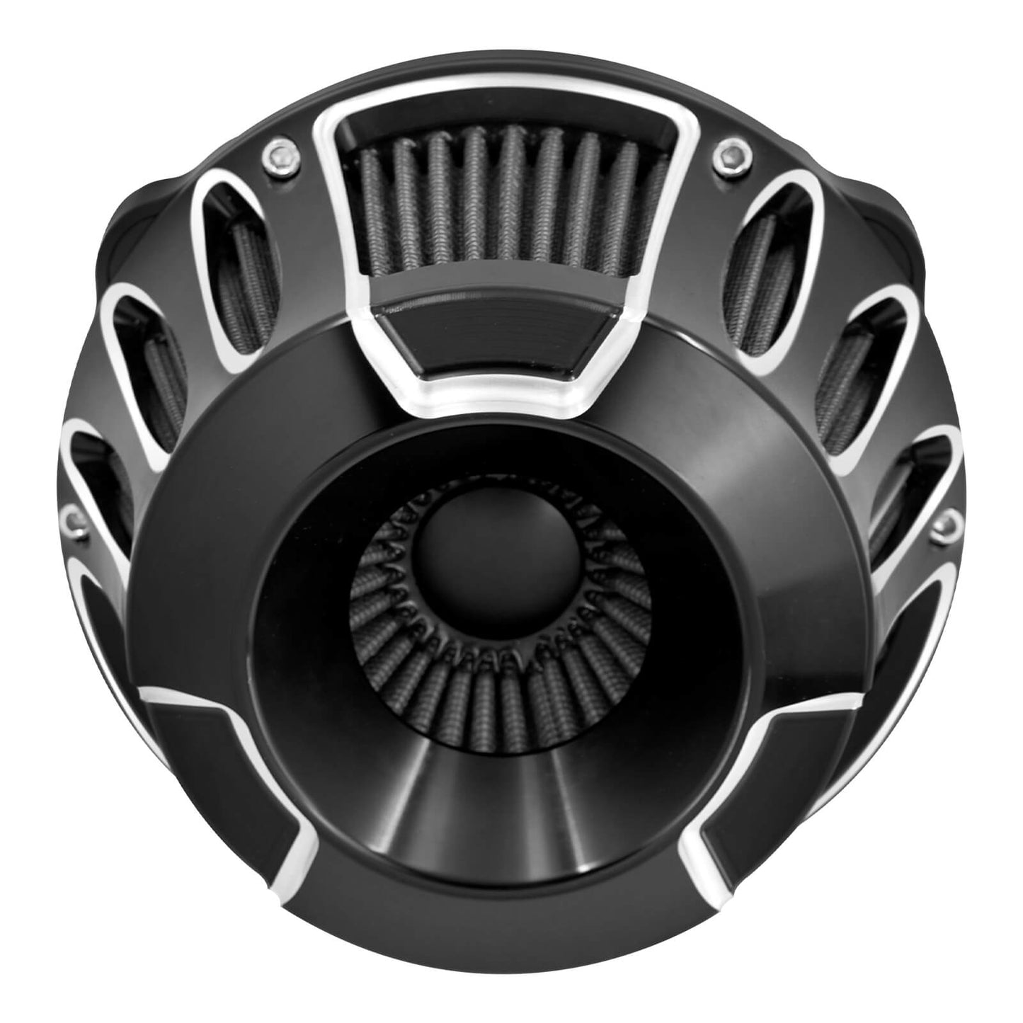 CNC Cut Inverted Series Air Filter Cleaner Element Fit For Sportster XL 2004-2023 | HCmotorku