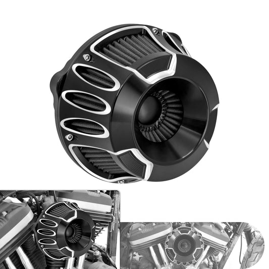 CNC Cut Inverted Series Air Filter Cleaner Element Fit For Sportster XL 2004-2023 | HCmotorku