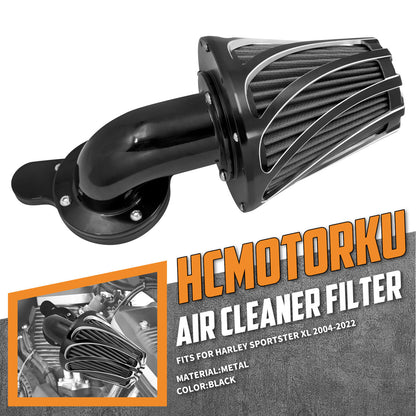 Air Cleaner Filter Grey Element Intake Fit For Harley Sportster XL 48 72 2004-2022 | HCmotorku
