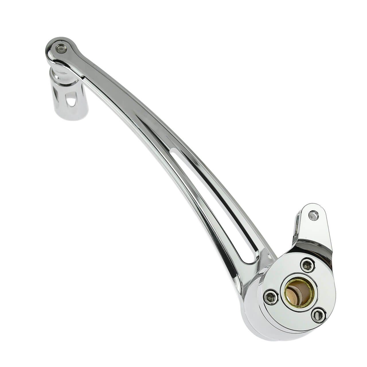 Brake Arm Lever Peg Pedal Chrome Fit For Harley Touring Road Street Glide 2008-2013 | HCmotorku