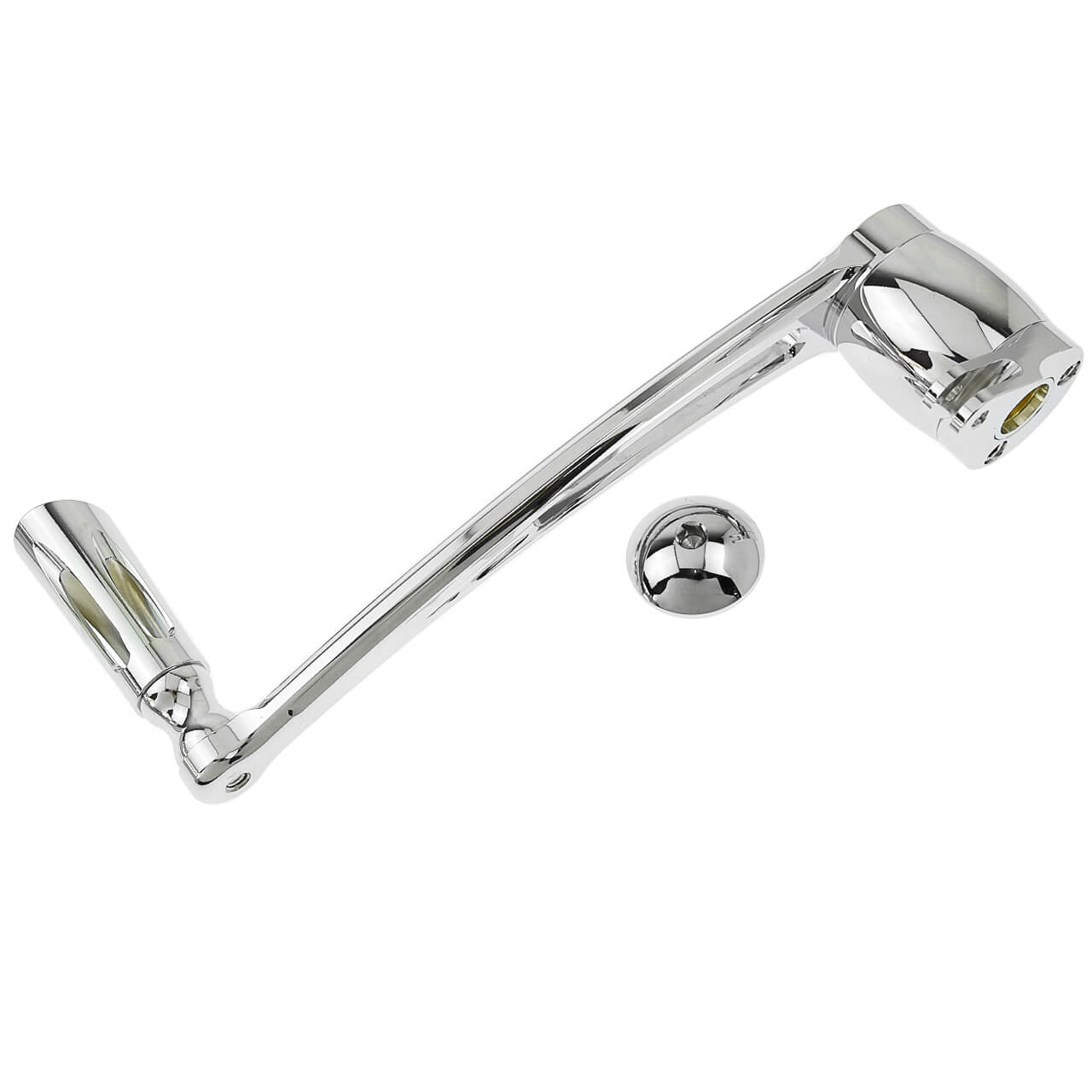 Brake Arm Lever Peg Pedal Chrome Fit For Harley Touring Road Street Glide 2008-2013 | HCmotorku