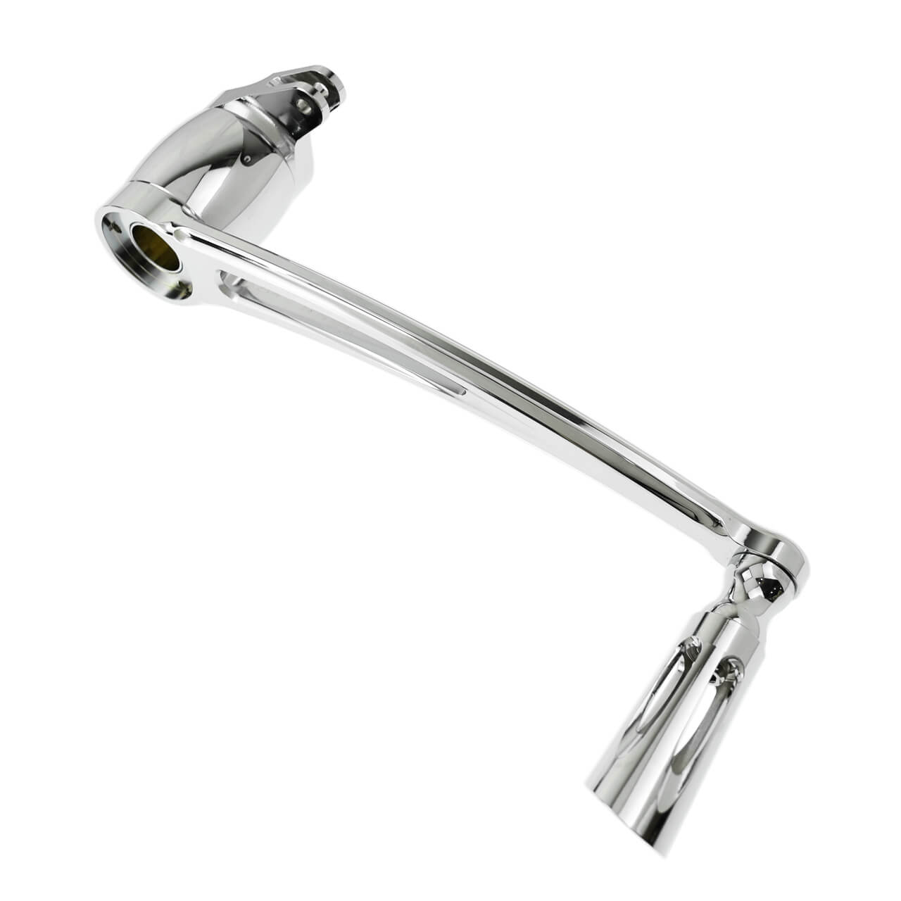 Brake Arm Lever Peg Pedal Chrome Fit For Harley Touring Road Street Glide 2008-2013 | HCmotorku