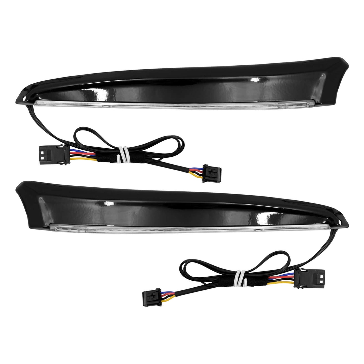 Windshield Trim Lights Turn Signals Running Light Fit '15-'23 Harley Road Glide | HCmotorku