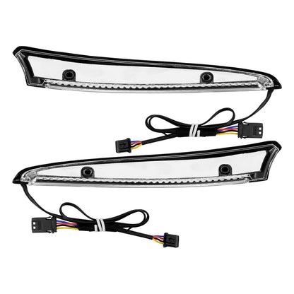 Windshield Trim Lights Turn Signals Running Light Fit '15-'23 Harley Road Glide | HCmotorku