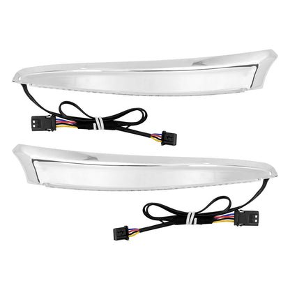 Windshield Trim Lights Turn Signals Running Light Fit '15-'23 Harley Road Glide | HCmotorku