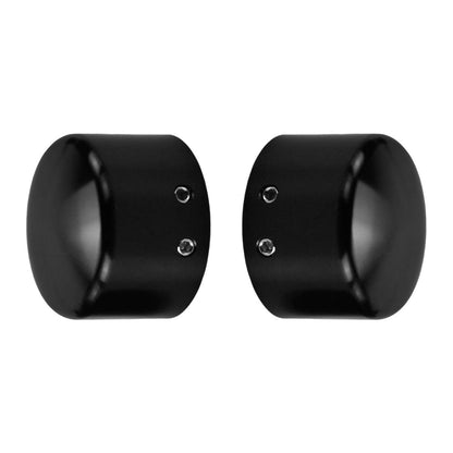 Front Axle Cap Nut Cover Black Fit For Harley Touring Road Glide Softail Dyna | HCmotorku