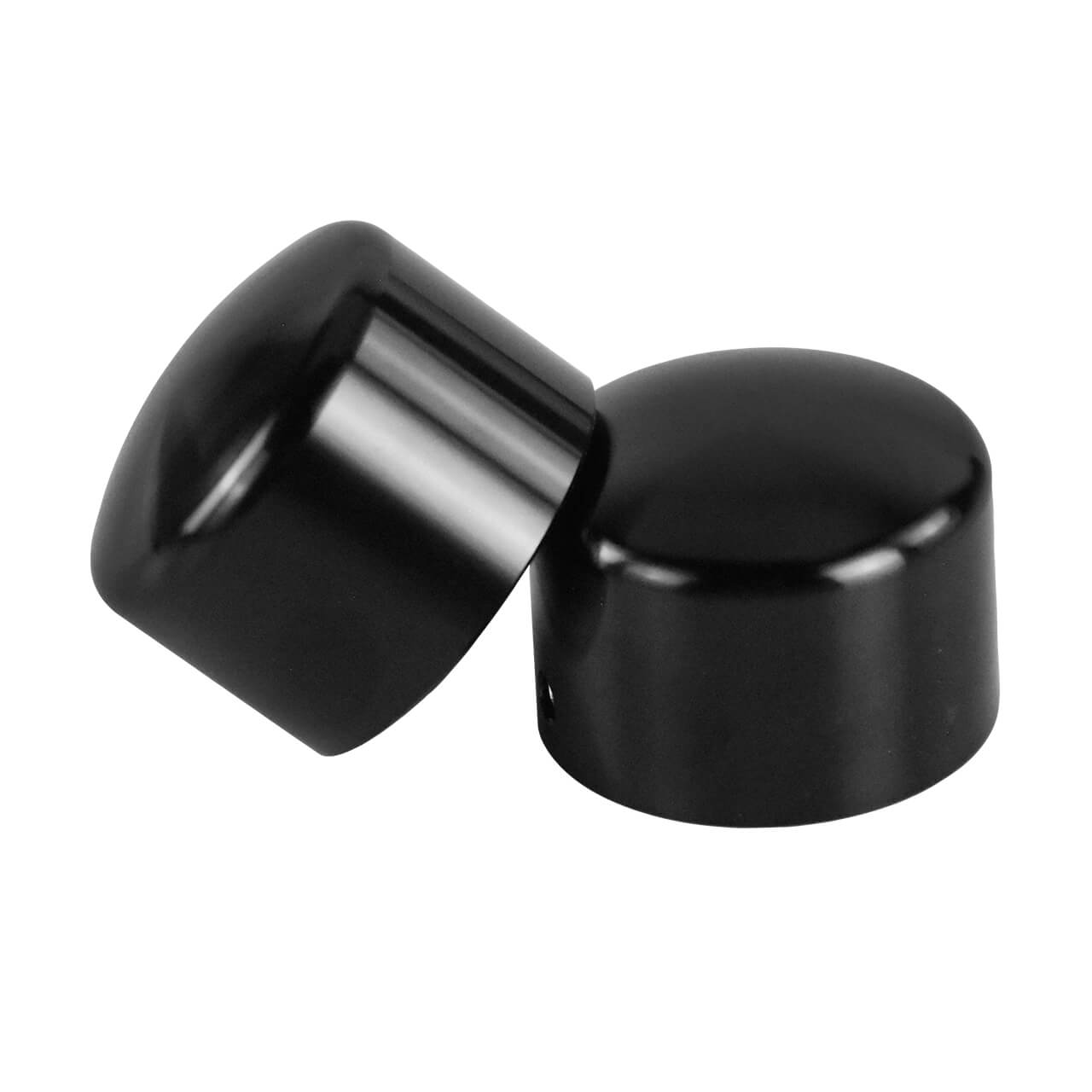 Front Axle Cap Nut Cover Black Fit For Harley Touring Road Glide Softail Dyna | HCmotorku