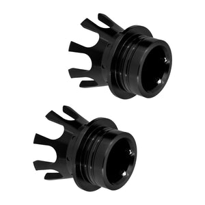 29MM Crown King Front Axle Nut Cover Black Fit For Harley Sportster Touring | HCmotorku