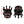 29MM Crown King Front Axle Nut Cover Black Fit For Harley Sportster Touring | HCmotorku