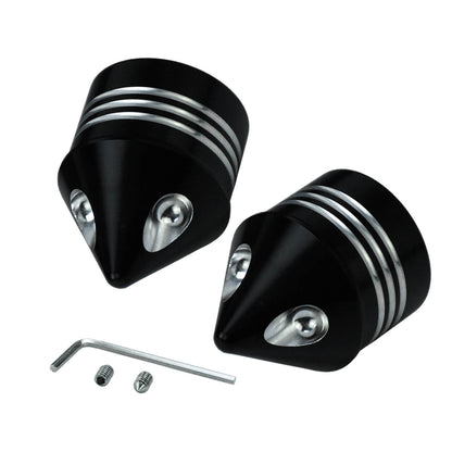 2* Front Axle Nut Cover Cap For Harley Dyna 2008-2017 Touring Trike 2008-UP | HCmotorku