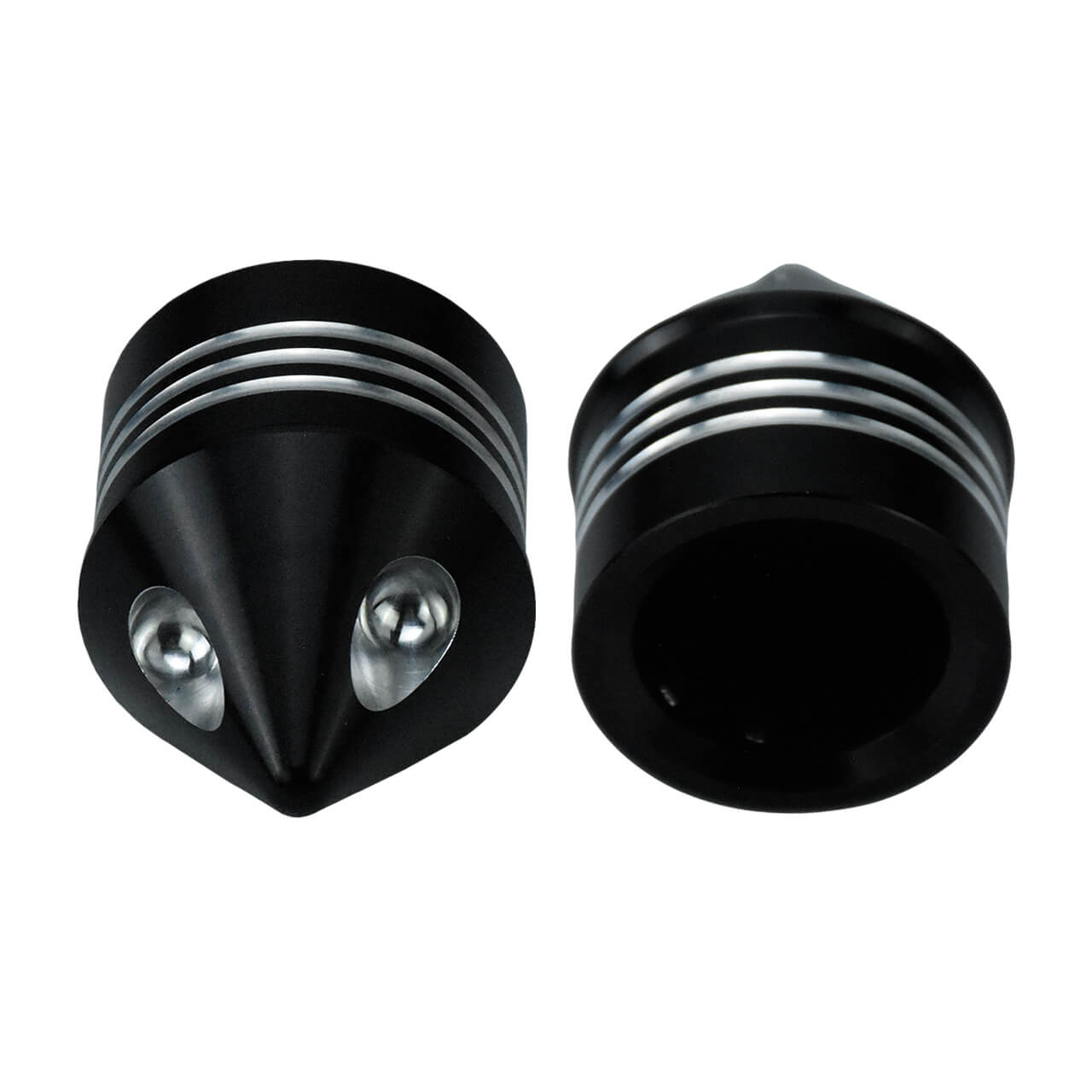 2* Front Axle Nut Cover Cap For Harley Dyna 2008-2017 Touring Trike 2008-UP | HCmotorku