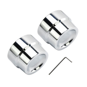 Front Axle Nut Cover Cap Chrome Fit For Harley Sportster 883 Touring Trike | HCmotorku