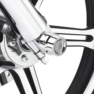 Front Axle Nut Cover Cap Chrome Fit For Harley Sportster 883 Touring Trike | HCmotorku