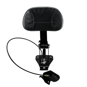 Adjustable Rider Backrest Fit Harley Touring 2009-2025 | HCmotorku
