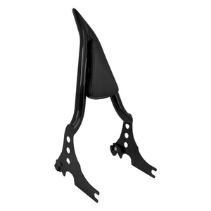22" Rear Passenger Detachable Black Backrest Sissy Bar Fit For Harley Sportster | HCmotorku